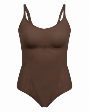 Body Spanx Thinstincts® 2.0 Cami Tanga Hnědé | 3709821-FG