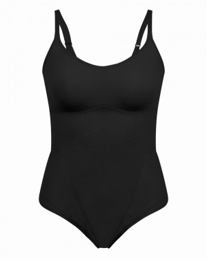 Body Spanx Thinstincts® 2.0 Cami Tanga Černé | 3958601-HD