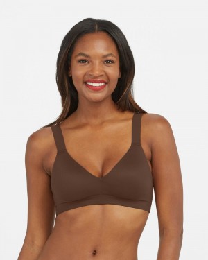 Bralette Spanx Bra-llelujah!® Lightly Podšité Hnědé | 2063895-AV