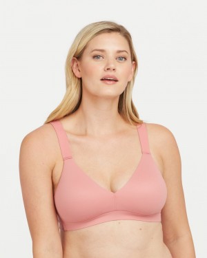 Bralette Spanx Bra-llelujah!® Lightly Podšité Tmavě Červené | 4036951-BR
