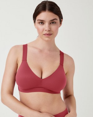 Bralette Spanx Bra-llelujah!® Lightly Podšité Růžové | 3207914-PW