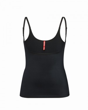 Cami Spanx Suit Your Fancy Open-Bust Černé | 1657408-HF
