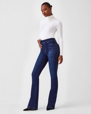Džíny Spanx Flare Midnight Shade | 4719628-SE