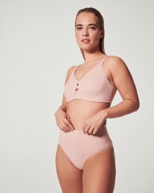 Kalhotky Spanx EcoCare Seamless Shaping Růžové | 8621970-SI