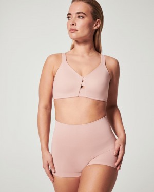Kalhotky Spanx EcoCare Seamless Shaping Růžové | 8297516-BC