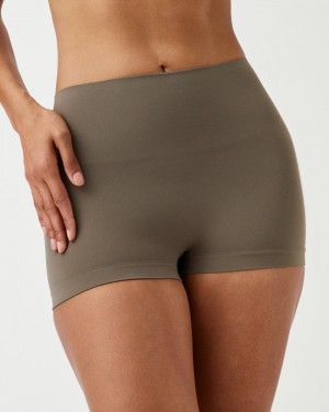 Kalhotky Spanx EcoCare Seamless Shaping Olivy Zelené | 5601972-CS