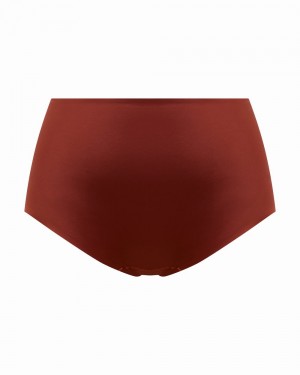 Kalhotky Spanx Shaping Satin Červené | 8295406-WN