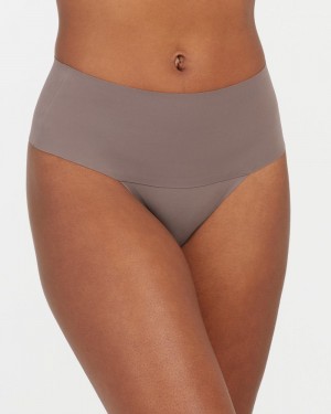 Kalhotky Spanx Undie-tectable® Hnědé Šedé | 4360298-DJ