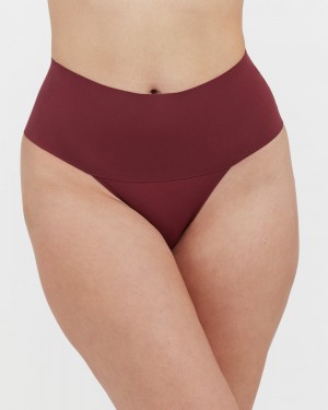 Kalhotky Spanx Undie-tectable® Vínové | 1568709-QG