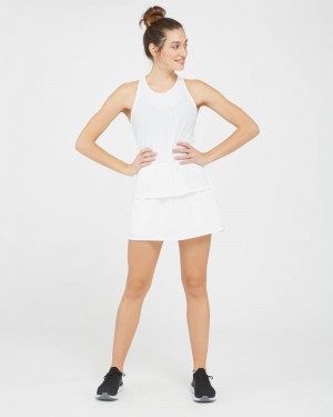 Krátké Sukně Spanx The Get Moving, 14" Bílé | 4912576-YK