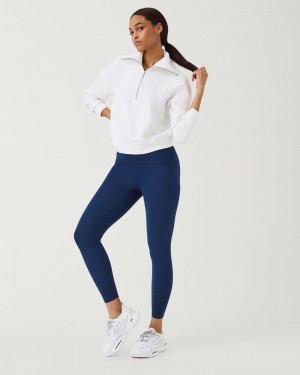 Legíny Spanx Booty Boost® Active 7/8 Tmavě Blankyt | 0285491-EI