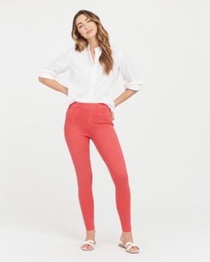 Legíny Spanx Jean-ish® Ankle Červené | 1675849-IK
