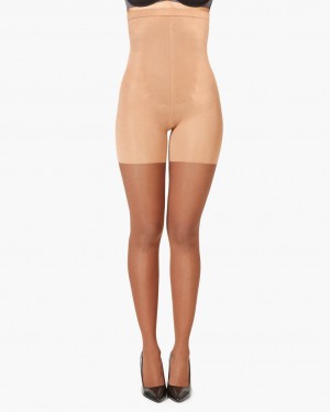 Punčocháče Spanx High-Waisted Shaping Sheers S6 | 8076491-LA