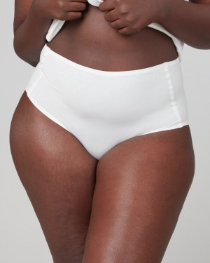 Slipy Spanx Ahhh-llelujah® Pima Bavlněné ‘Fit to You’ Bílé | 8529341-LO