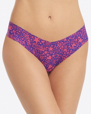 Tanga Spanx Under Statements® Blue/Rose | 5139260-AO