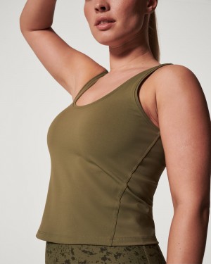 Tílko Spanx The Get Moving Fitted Zelene | 4703925-XK