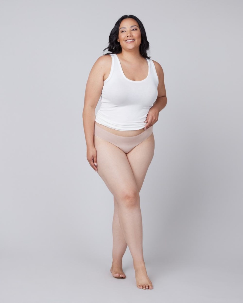 Bikini Spanx Ahhh-llelujah® Pima Bavlněné ‘Fit to You’ Béžový | 1895634-UI