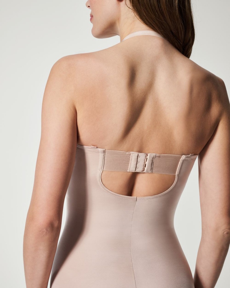 Body Spanx Suit Your Fancy Strapless Cupped Panty Béžový | 8963145-CL