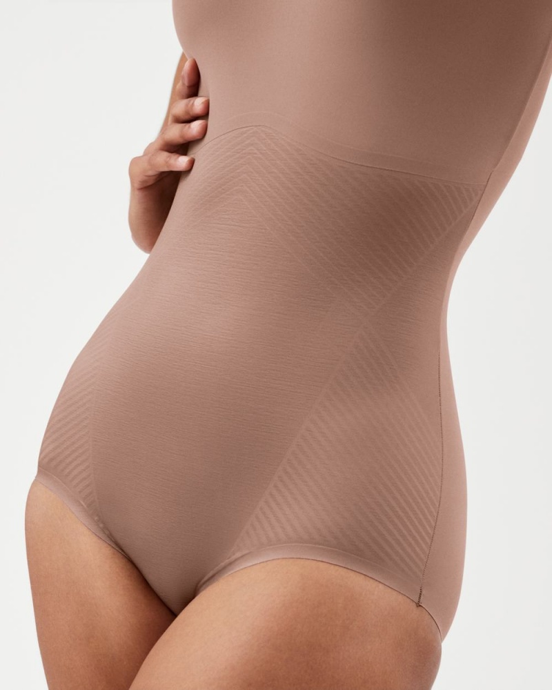 Body Spanx Thinstincts® 2.0 Tank Panty Cafe Au Lait | 3678409-FN