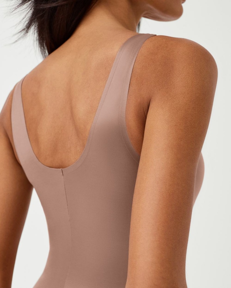 Body Spanx Thinstincts® 2.0 Tank Panty Cafe Au Lait | 3678409-FN