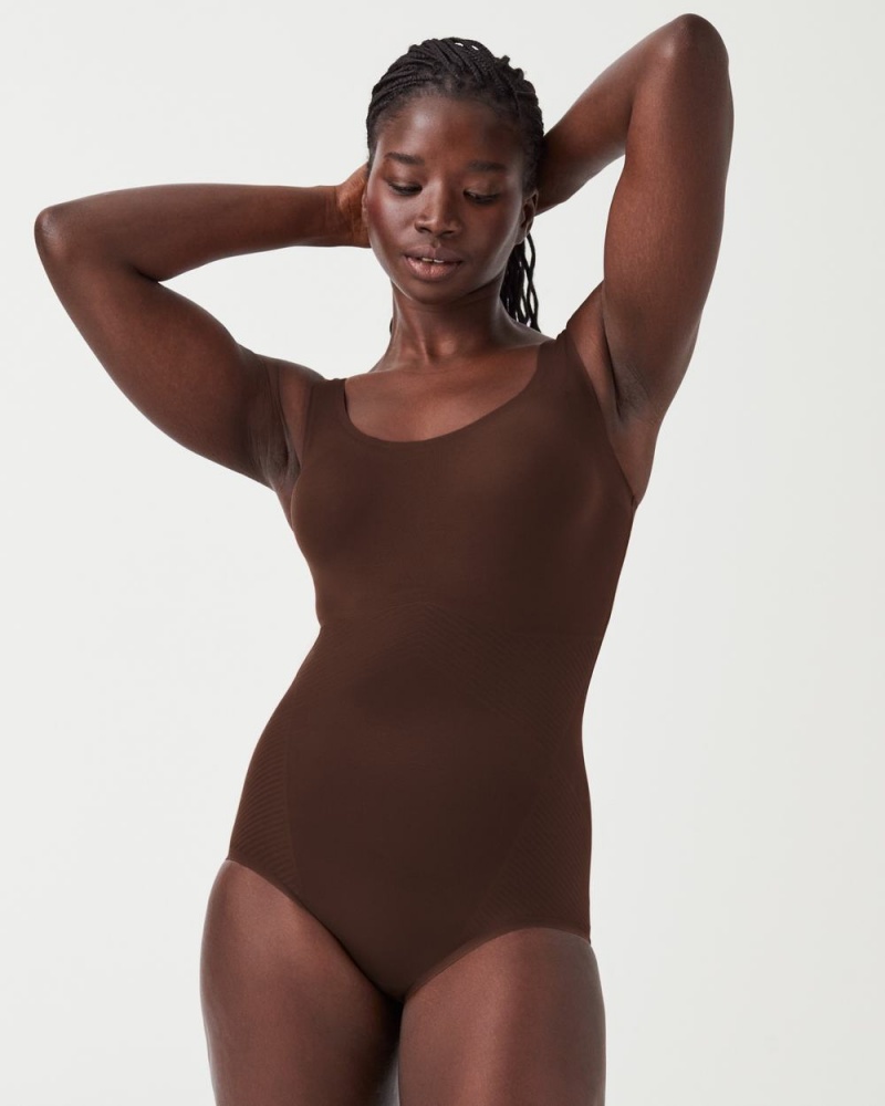 Body Spanx Thinstincts® 2.0 Tank Panty Hnědé | 5364089-UT