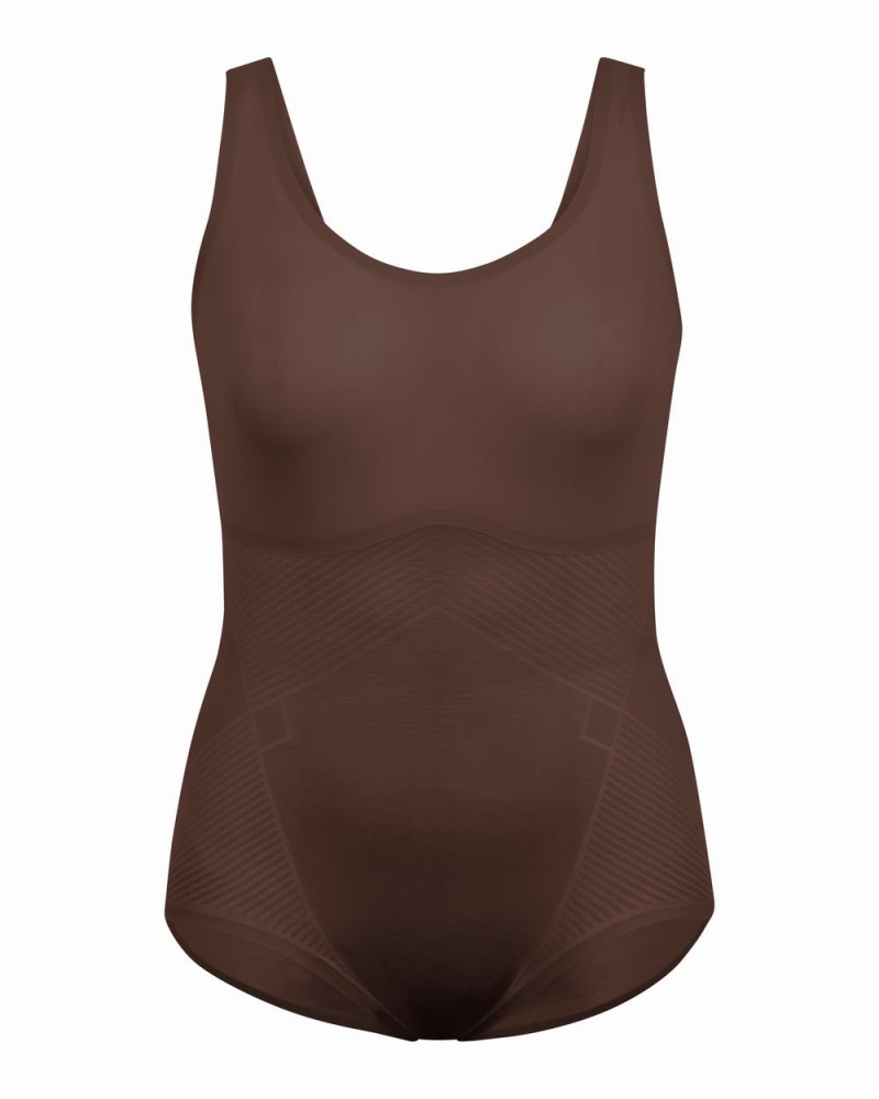 Body Spanx Thinstincts® 2.0 Tank Panty Hnědé | 5364089-UT