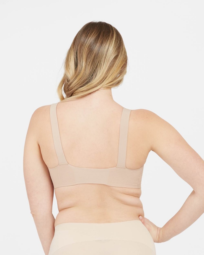 Bralette Spanx Bra-llelujah!® Lightly Podšité Béžový | 3704865-XT