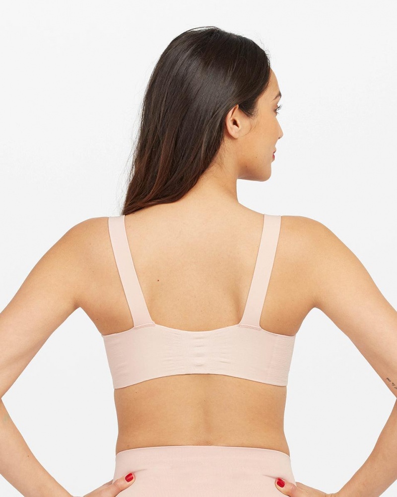 Bralette Spanx Bra-llelujah!® Lightly Podšité Růžové | 9762583-GD