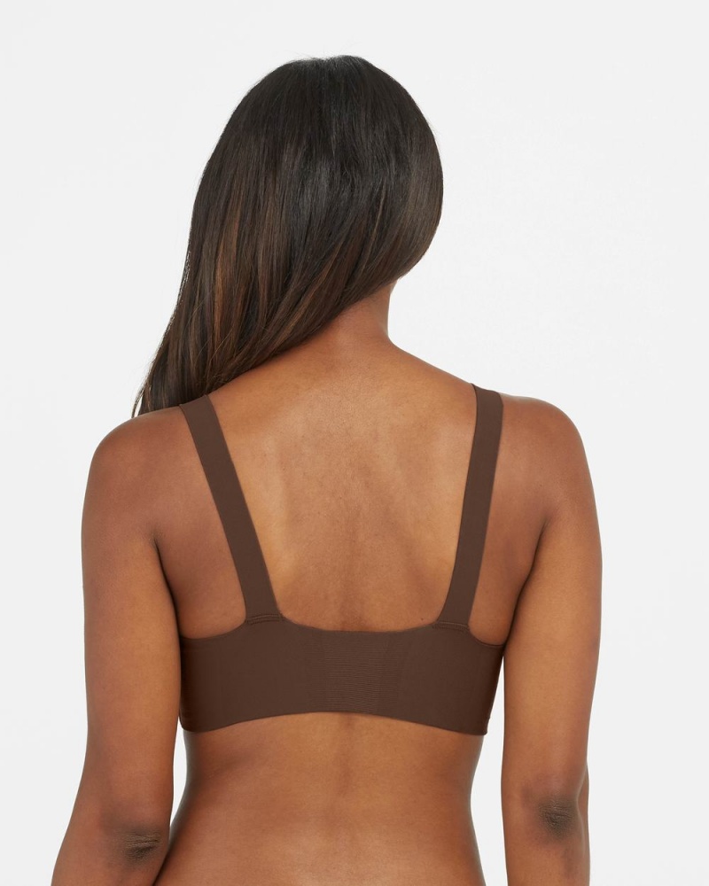 Bralette Spanx Bra-llelujah!® Lightly Podšité Hnědé | 2063895-AV