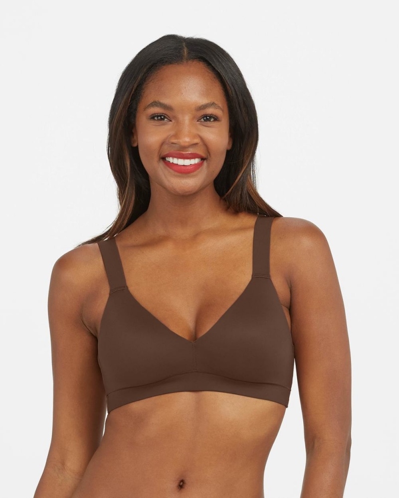 Bralette Spanx Bra-llelujah!® Lightly Podšité Hnědé | 2063895-AV