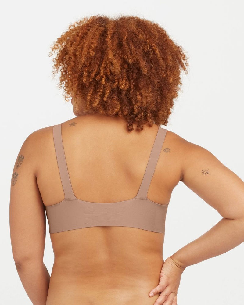 Bralette Spanx Bra-llelujah!® Lightly Podšité Cafe Au Lait | 9076384-LI
