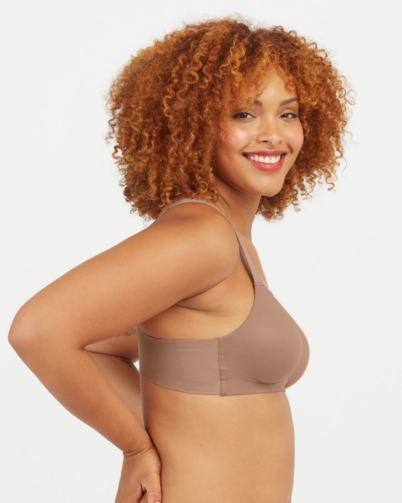 Bralette Spanx Bra-llelujah!® Lightly Podšité Cafe Au Lait | 9076384-LI