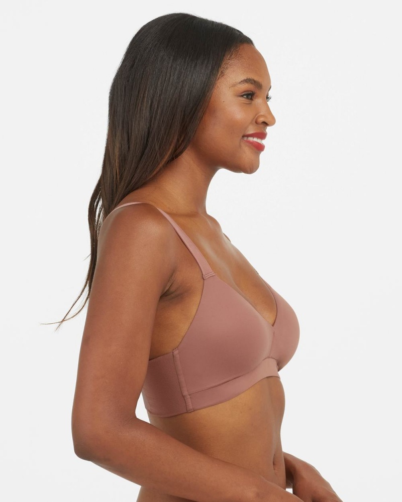Bralette Spanx Bra-llelujah!® Lightly Podšité Růžové | 8209314-OQ