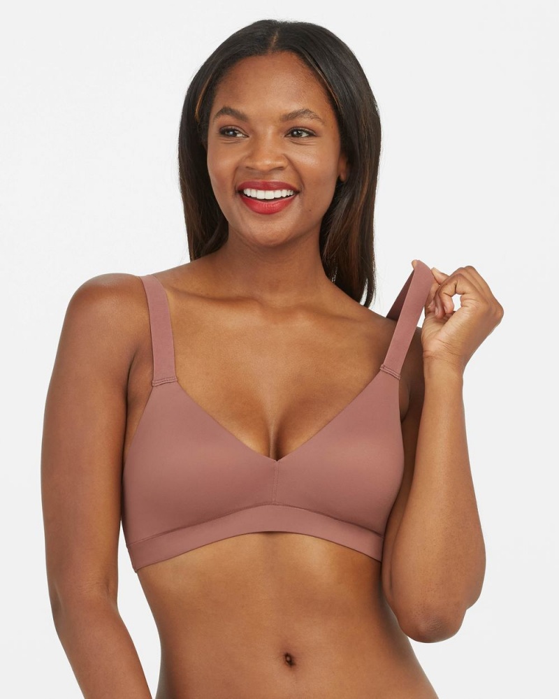 Bralette Spanx Bra-llelujah!® Lightly Podšité Růžové | 8209314-OQ