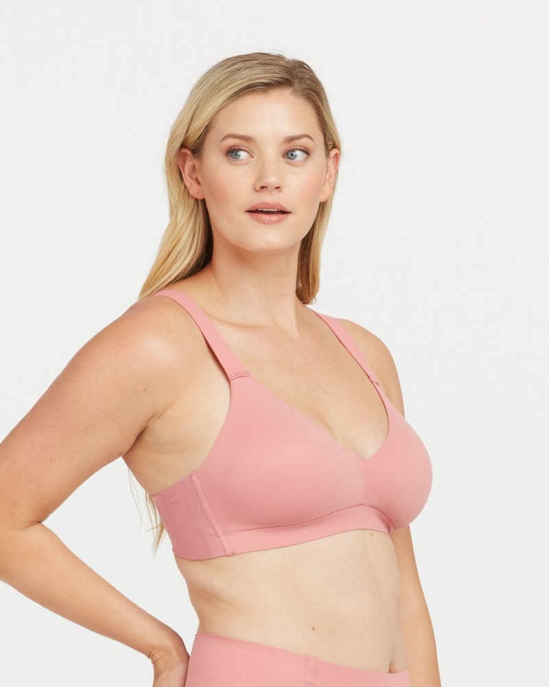 Bralette Spanx Bra-llelujah!® Lightly Podšité Tmavě Červené | 4036951-BR