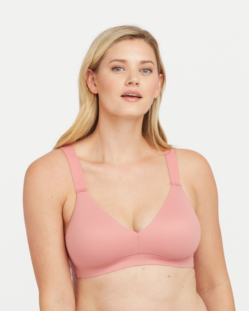 Bralette Spanx Bra-llelujah!® Lightly Podšité Tmavě Červené | 4036951-BR