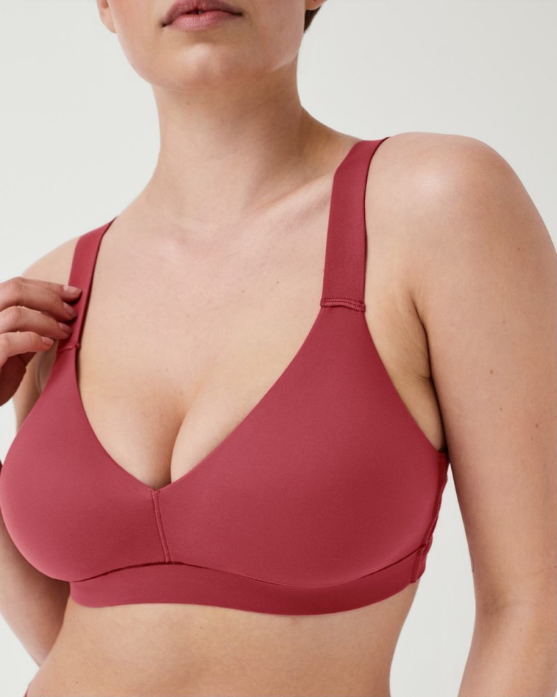 Bralette Spanx Bra-llelujah!® Lightly Podšité Růžové | 3207914-PW