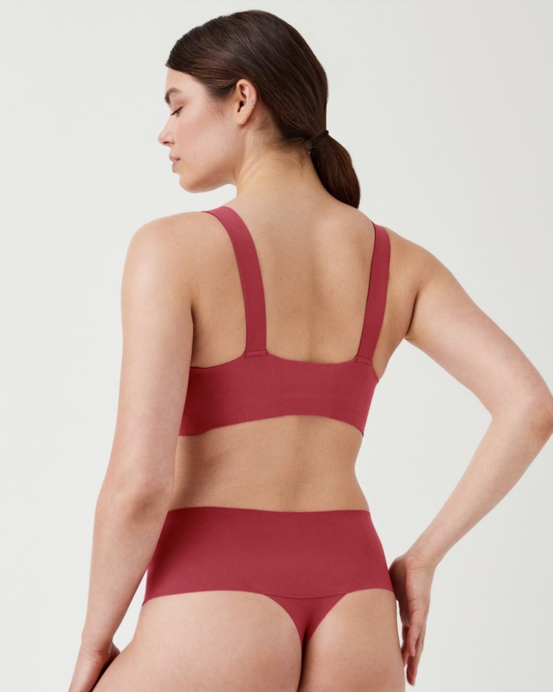 Bralette Spanx Bra-llelujah!® Lightly Podšité Růžové | 3207914-PW