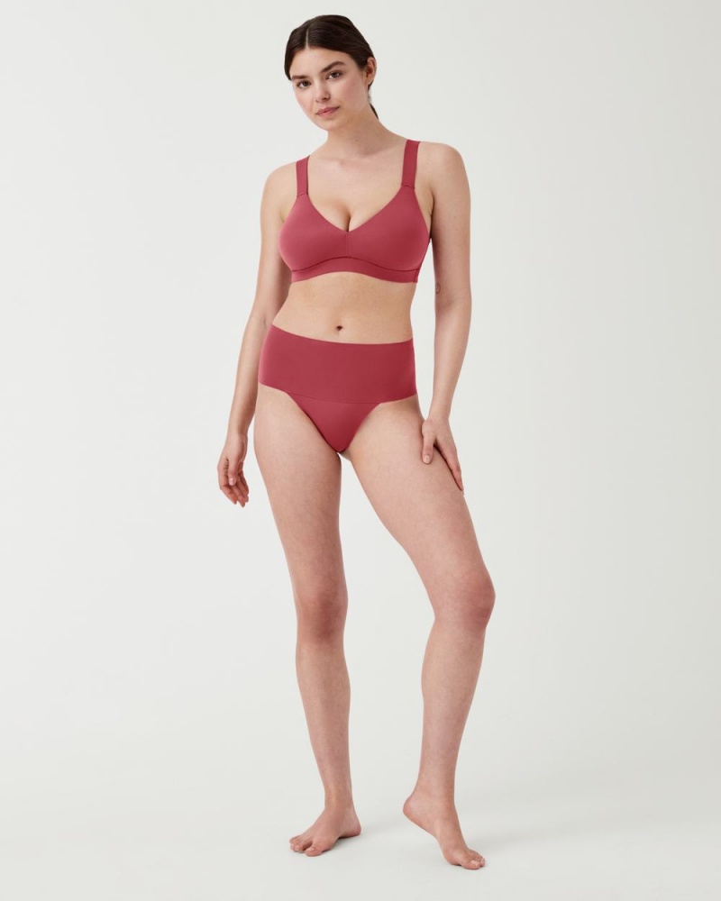 Bralette Spanx Bra-llelujah!® Lightly Podšité Růžové | 3207914-PW