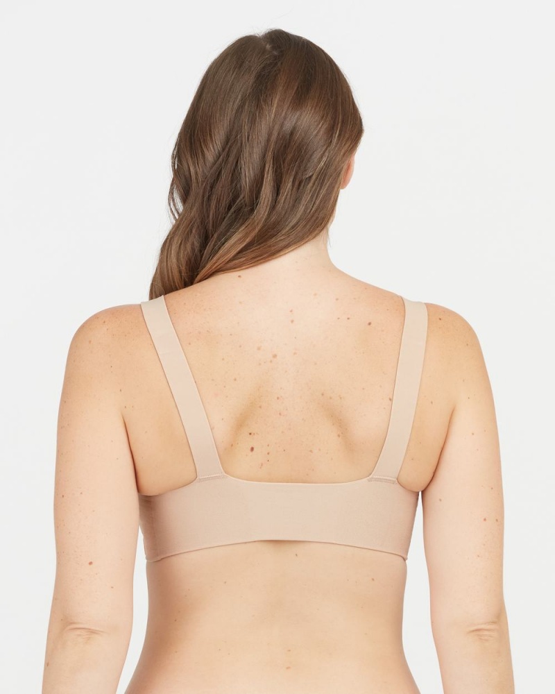Bralette Spanx Bra-llelujah!® Lightly Podšité Tank Béžový | 0624985-MJ