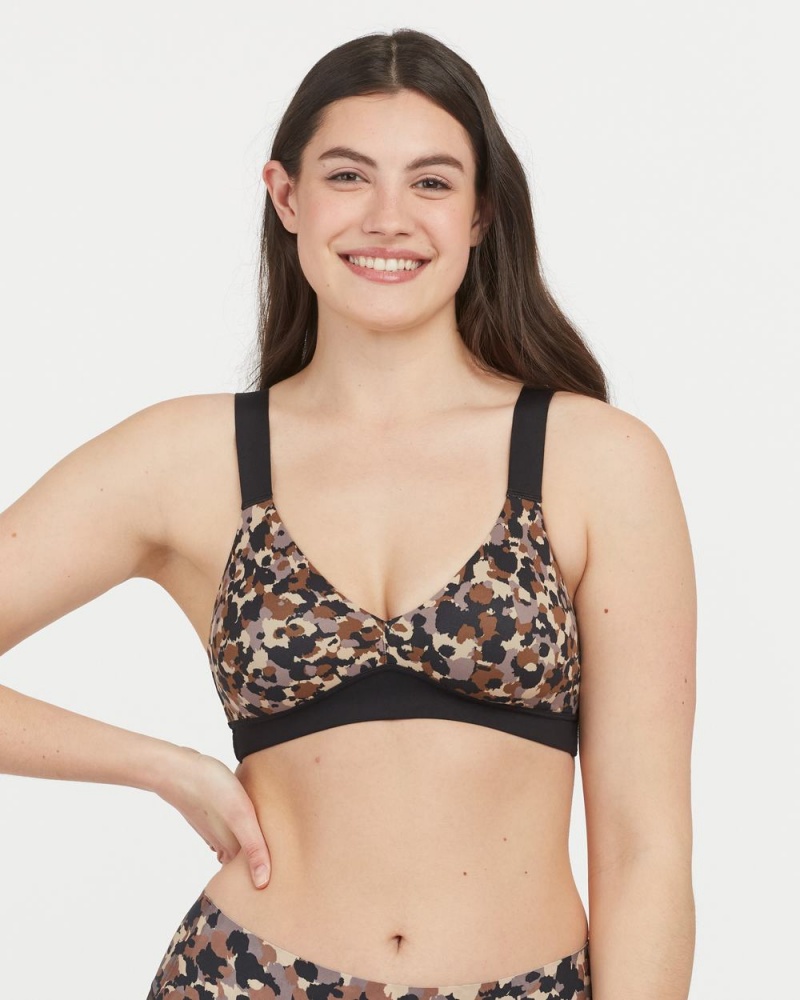 Bralette Spanx Bra-llelujah!® Unlined Brushed Collage Neutral Mini | 0814735-SB
