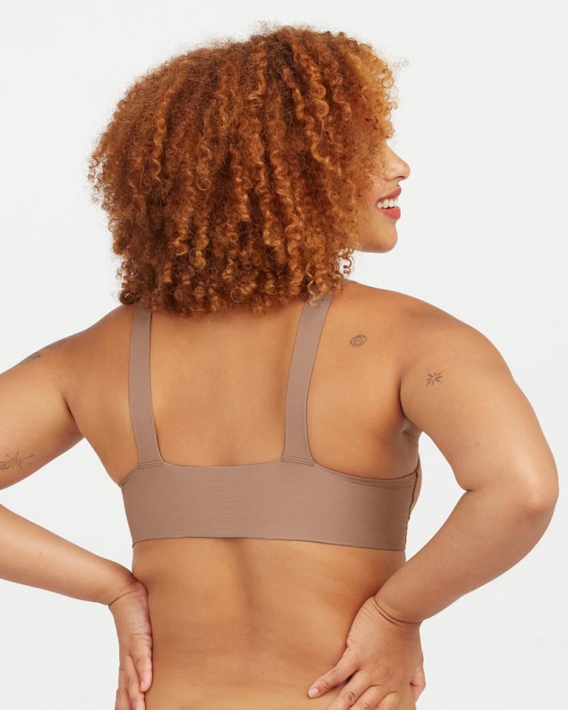 Bralette Spanx Bra-llelujah!® Unlined Cafe Au Lait | 6309781-FG