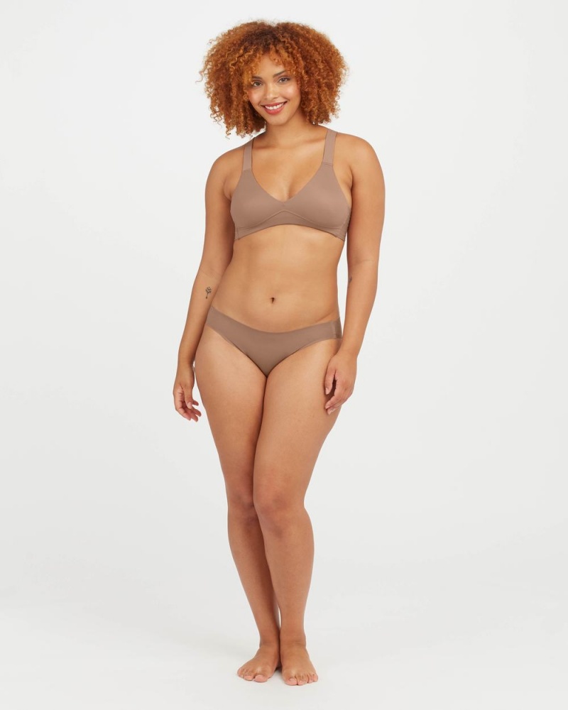 Bralette Spanx Bra-llelujah!® Unlined Cafe Au Lait | 6309781-FG