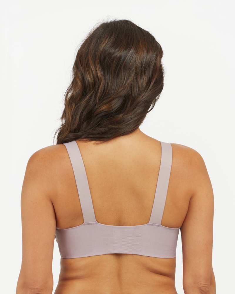 Bralette Spanx Bra-llelujah!® Unlined Purple/Burgundy | 2589064-OI