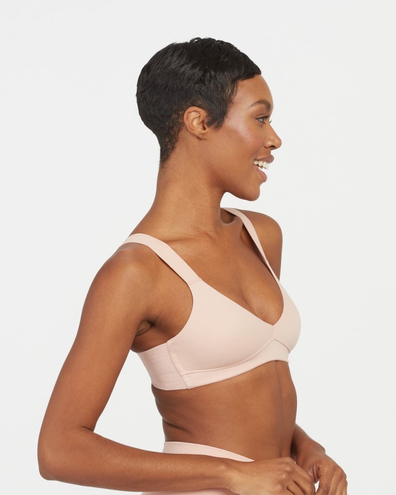 Bralette Spanx Bra-llelujah!® Unlined Růžové | 0457291-QN