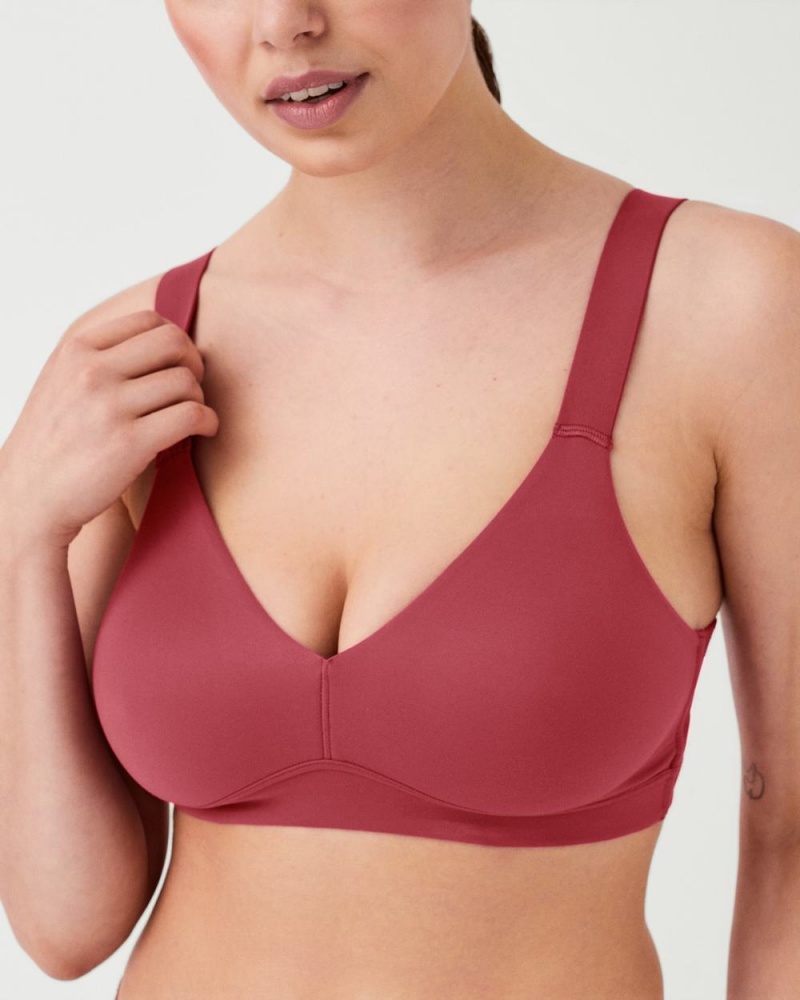 Bralette Spanx Bra-llelujah!® Unlined Růžové | 1659420-EQ