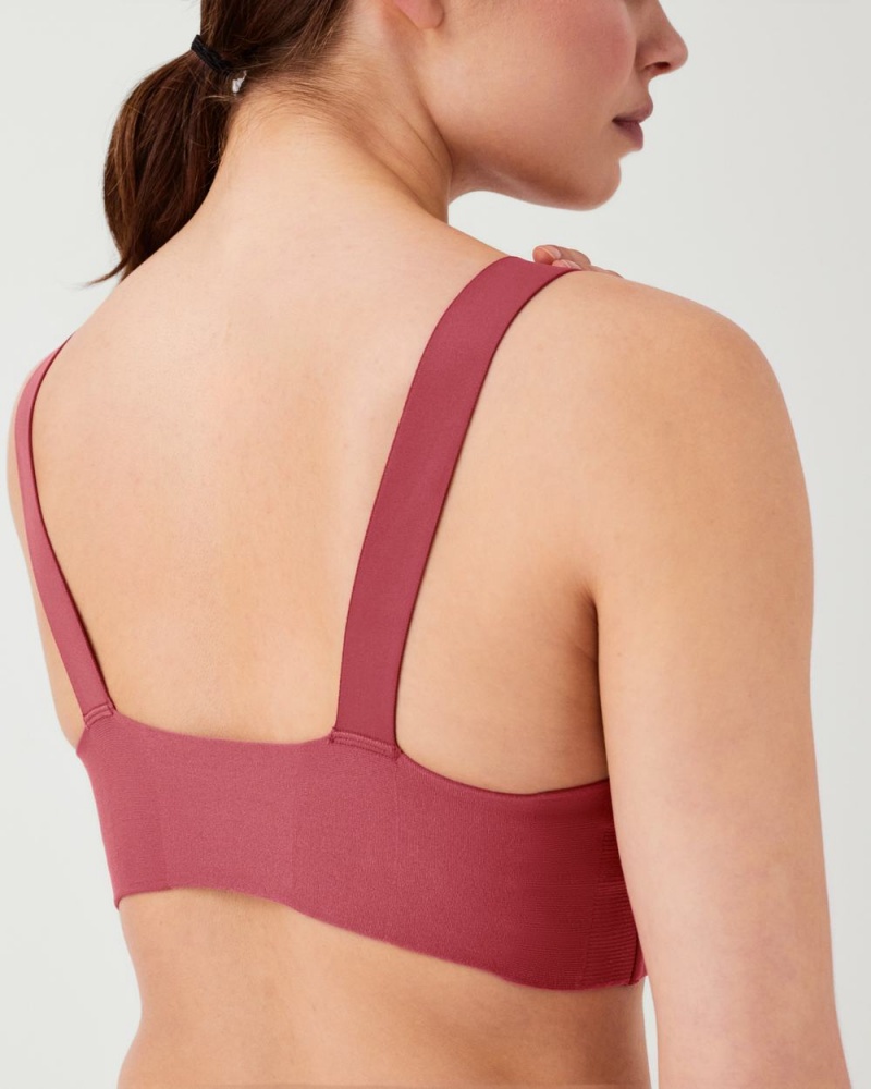 Bralette Spanx Bra-llelujah!® Unlined Růžové | 1659420-EQ
