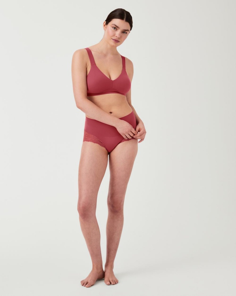 Bralette Spanx Bra-llelujah!® Unlined Růžové | 1659420-EQ