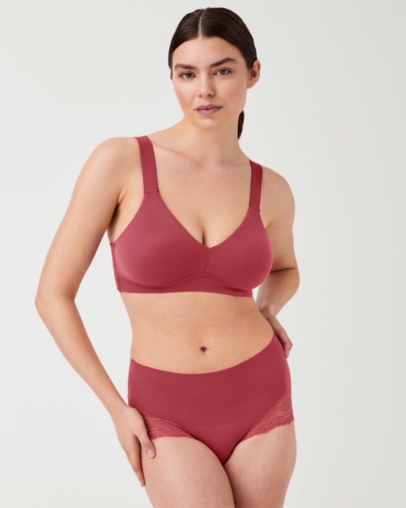 Bralette Spanx Bra-llelujah!® Unlined Růžové | 1659420-EQ