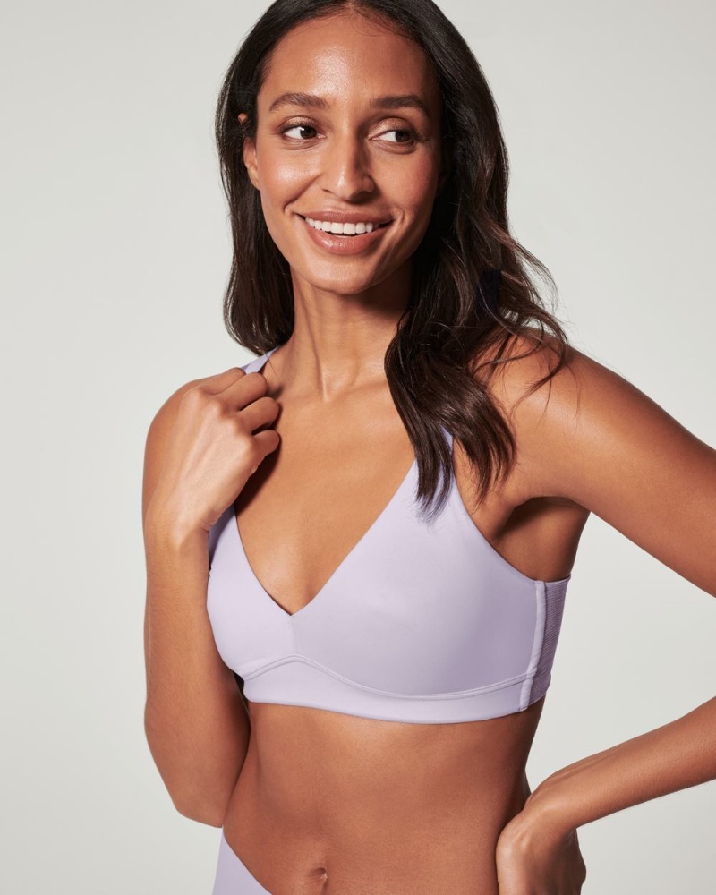 Bralette Spanx Bra-llelujah!® Unlined Světle Fialové | 4539120-NQ